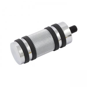 KNURLED SHIFTER PEG CHROME
