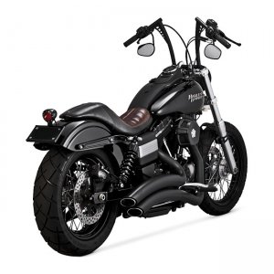 Vance & Hines SUPER RADIUS SİYAH EGZOZ