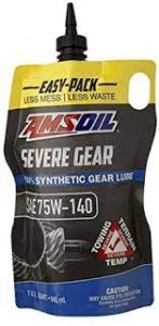 Amsoil Severe Gear Easy Pack SAE 75W-140 Synthetic Gear Lube